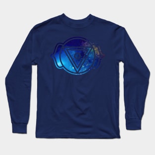 Galaxy Mandala: Ajna Long Sleeve T-Shirt